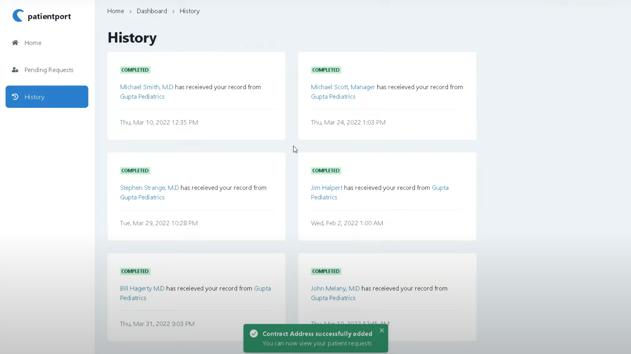 Patientport Project Image