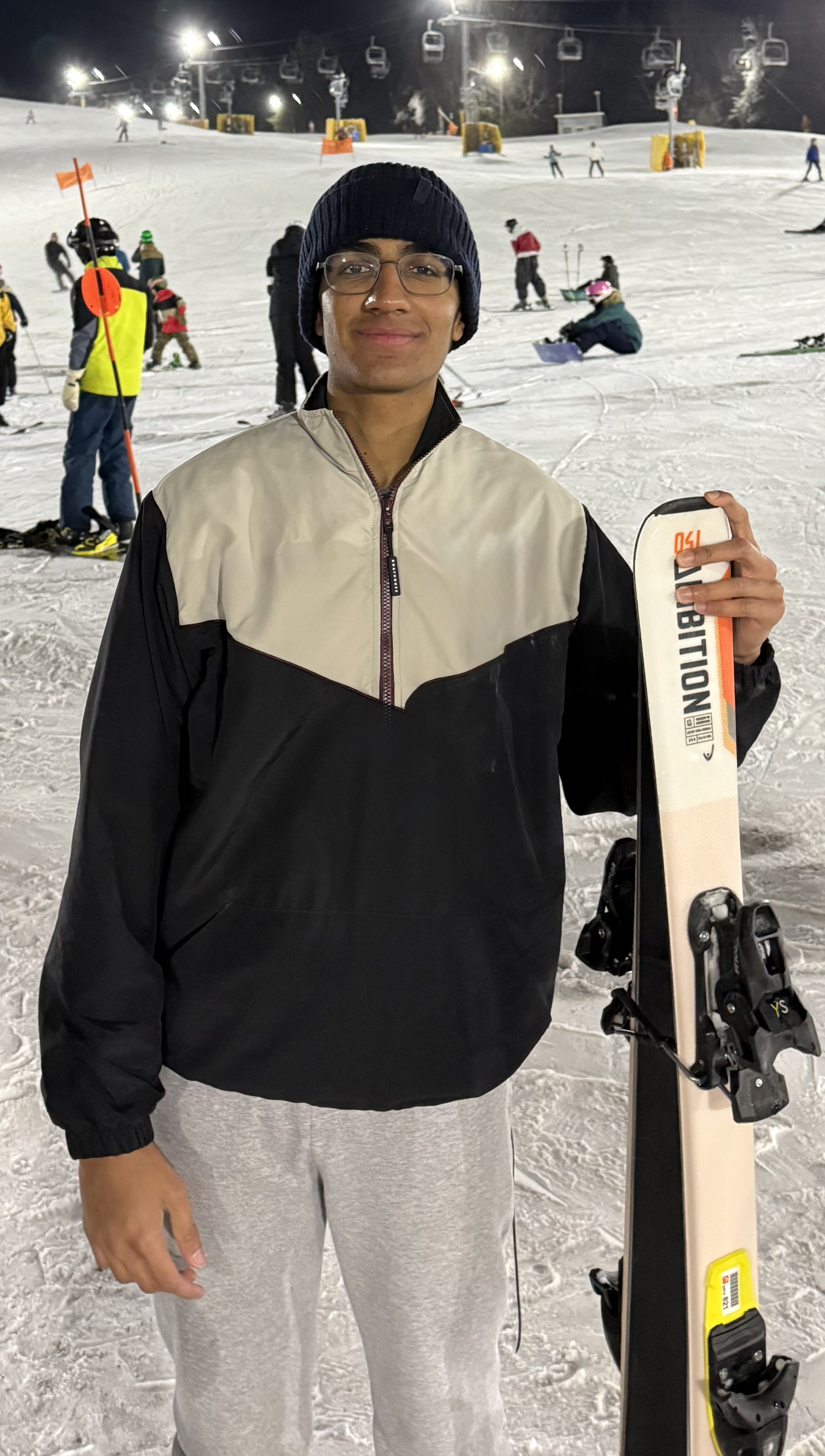 Rishi Magiawala Skiing